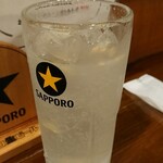 Nishinippori Sakaba Kushimaru - 生レモンサワー 380円