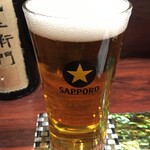 ほの字 - (料理)缶ビール