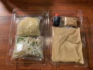 永斗麺 - サンマらーめんお持ち帰り用