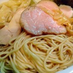 おおぜき中華そば店 - 麺の感じ1