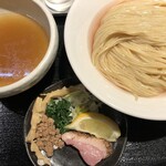 鴨出汁中華蕎麦 麺屋yoshiki - 鴨出汁淡麗細つけ麺(塩)