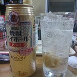 伊勢屋酒店 - 酎ハイハイボールロング。