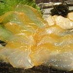 漁菜献舗 鳥新 - 平目のこぶ締め