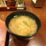 牛の家 - 味噌汁