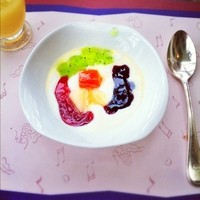カフェトスカ - 朝食ビュッフェのデザート。