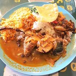 ロイヤルグリーン レストランアンドバー - 魚カレー ※日替わりカレー