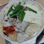 台湾料理 百味鮮 - 『 たっぷり豆腐の豚肉鍋 』