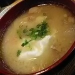 Tonkatsu Miyoshi - とん汁（大椀）