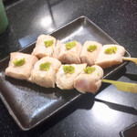 三酉屋 - ささみわさび220円