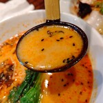 上海華龍 - 【2020.4.10(金)】担々麺のスープ