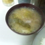 キッチン マミー - キャベツの味噌汁