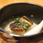 居酒屋 永源 - 焼きトロ鯖の鯛出汁茶漬