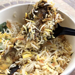 Spice&Dining KALA - 鮎半身分が出てきた♪