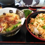 Segawa - 桜海老天丼とにかけ。