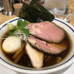 手打式超多加水麺 ののくら - 特製中華そば 醤油(1,100円)