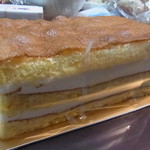 白ばら - ローングのケーキ、おいしかった。