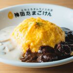 ハヤシ＆キノコクリームオムライス