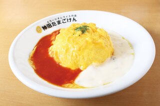 Kanda Tamagoken - トマト＆キノコクリームオム