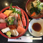 Sushi Choushimaru - 番屋ちらし　１２７６円　(2020/04)