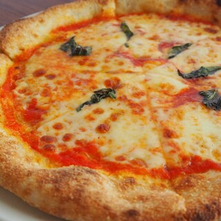 Authentic pizza made with Neapolitan type dough! ! !