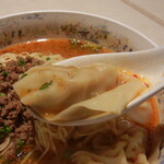 中国大明火鍋城 - もっちりしたワンタンがイイ口休め(笑)