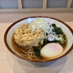 そばの神田 東一屋 - アサソバビンボー！　
      朝そば＋ごぼうかき揚げ！　
