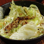 Hot anchovy cabbage