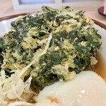 そばの神田 東一屋 - 春菊天に着目する。