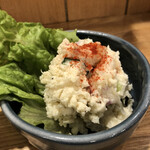 とんかつ大関 - ポテトサラダ