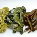 銀山茶屋 - 「山菜盛合せ」\300です