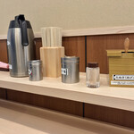 そばの神田 東一屋 - コンディメンツ。