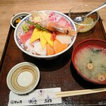 鮮魚釜飯 ヒカリ屋 - 本日の海鮮丼