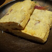 こ熊や - 梅入り出汁巻玉子