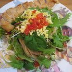 カフェ麦わらぼうし - 野菜畑の冷たいパスタ