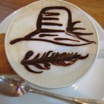 カフェ麦わらぼうし - ふわふわミルクコーヒー