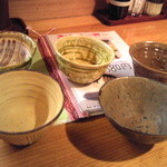 Misato - 自作の御飯茶碗です、￥１０００くらい
