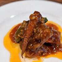 開化亭 - 金目鯛の四川風ソース