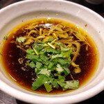 櫻井中華そば店 - 味玉つけそば