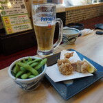 蕎麦居酒屋 二五十 - ちょい飲みセット　外税９００えん