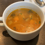 パッセジャーレ - セットのトマトスープ