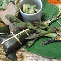 草喰 なかひがし - 八寸のちまき寿司