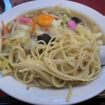 大鳳閣 - ちゃんぽんの麺