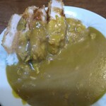 みのや - この店も、カツにはソースがかかってます