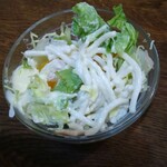 みのや - と思いきや、下にはスパサラが！！みのやと言えばスパサラ。スパサラと言えば、みのや。