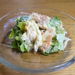 RF1 - 春野菜入り海老とカリカリじゃこのサラダ(100ｇ440円を204g)　￥969