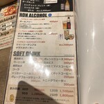 NICK HOUSE - メニュー