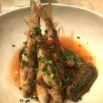 銀座 しまだ - 小鮎の南蛮仕上げ