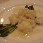 Bistrot Enry. - アスパラソバージュとポテト！筑紫みた～い