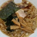 中華　芝苑 - Ｄセットのラーメン