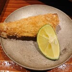 銀座 しのはら - タケノコのフライ